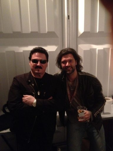 Mit Bobby Kimball (Toto)